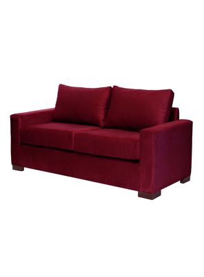 Imagen 2 del producto SOFA LIVORNO 2C TELA VELVET BURDEO