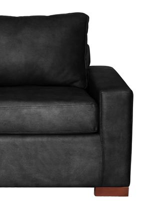 Imagen 2 del producto SOFA LIVORNO 3C CUERO KENTUCKY NEGRO