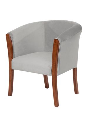 Imagen 2 del producto Sitial Dortmund Tela Velvet Gris