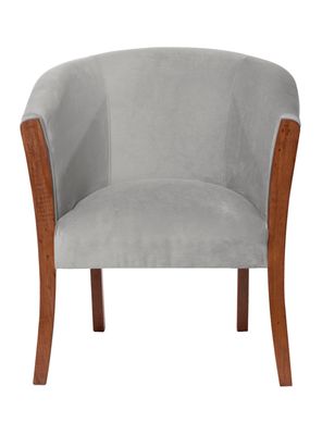 Sitial Dortmund  Tela Velvet Gris