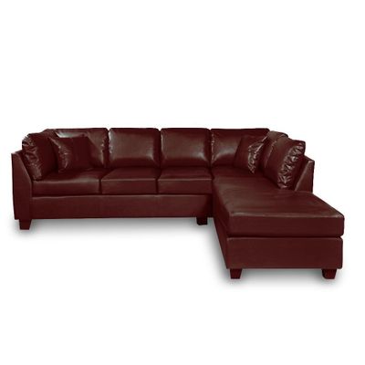 Imagen 2 del producto SECCIONAL PADUA DER PU GRANO CHOCOLATE