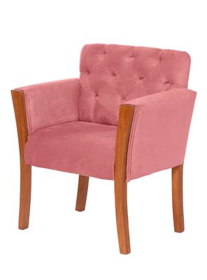 Imagen 2 del producto Sitial Kiel Tela Velvet Palo Rosa