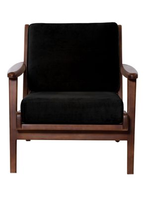 Imagen 2 del producto Sitial Neuss  Tela Velvet Negro