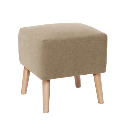 Pouf Burdeos Lino Natural