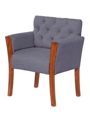 Imagen 2 del producto Sitial Kiel Lino Gris Oscuro