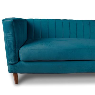 Imagen 2 del producto SOFA SORRENTO 2C TELA VELVET VIVIAN AZUL