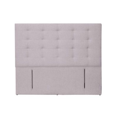 RESPALDO NAPOLES LINO GRIS CLARO KING