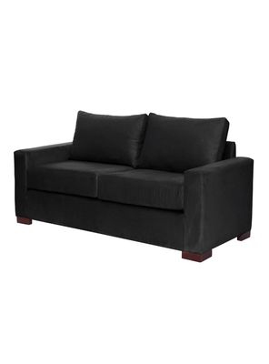 Imagen 2 del producto SOFA LIVORNO 2C TELA VELVET NEGRO