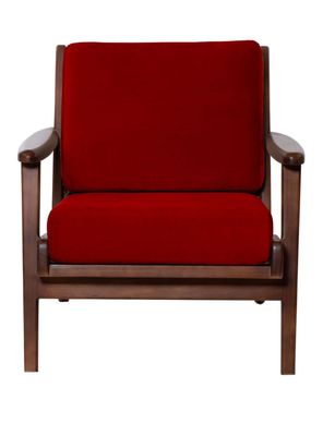 Imagen 2 del producto Sitial Neuss Tela Velvet Burdeo