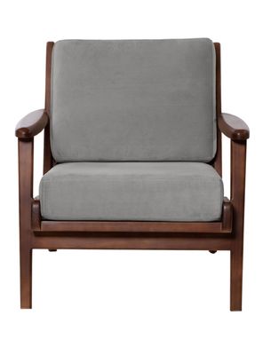 Imagen 2 del producto Sitial Neuss  Tela Velvet Gris