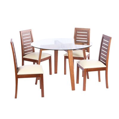 Imagen 1 del producto Juego De Comedor Valencia S/Tenerife Pu Beige