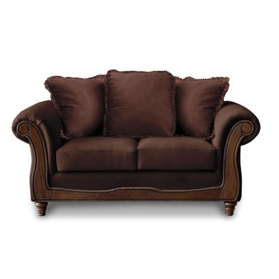 SOFA  RIMINI 2C TELA VELVET CHOCOLATE