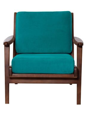 Imagen 2 del producto Sitial Neuss Tela Velvet Turquesa