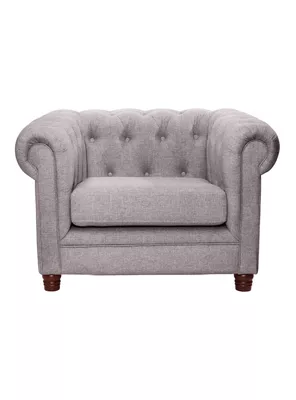 SOFA FLORENCIA 1C LINO GRIS CLARO