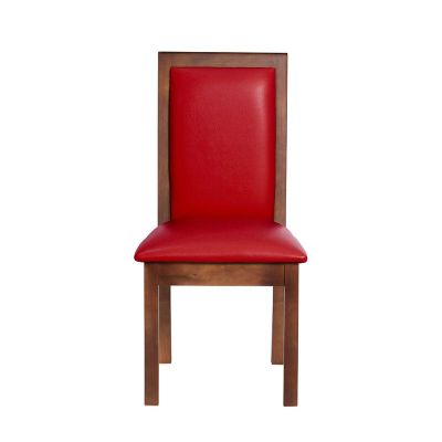 Silla Girona Pu Rojo