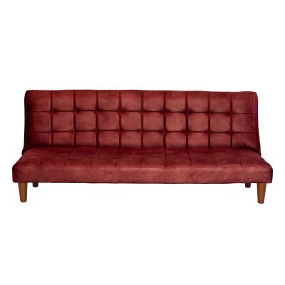 FUTON TURIN  CUERO KENTUCKY ROJO