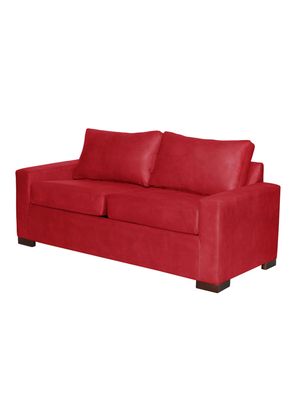 Imagen 2 del producto SOFA LIVORNO 2C CUERO KENTUCKY ROJO