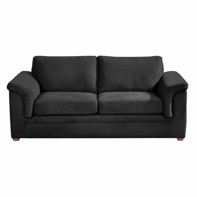 Imagen 2 del producto SOFA ANCONA 3C TELA VELVET NEGRO