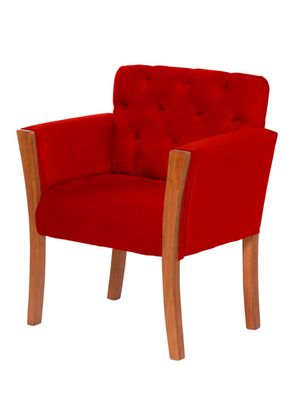 Imagen 2 del producto Sitial Kiel  Tela Velvet Burdeo