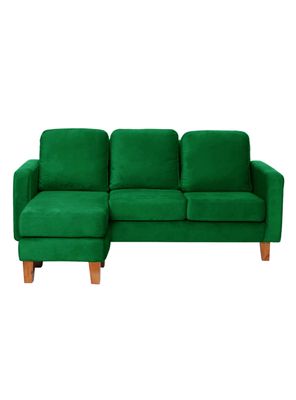 Imagen 2 del producto SECCIONAL VENECIA INTERCAMBIABLE TELA VELVET VERDE