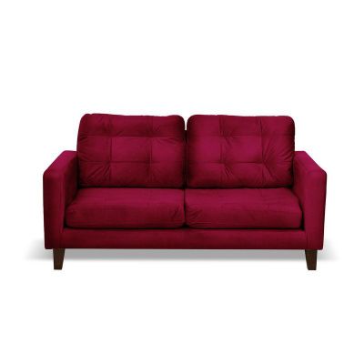 Imagen 2 del producto Sofa Napoles 2C Tela  Velvet  Burdeo