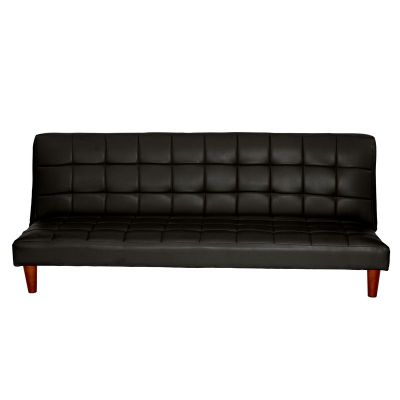 FUTON TURIN  PU NEGRO
