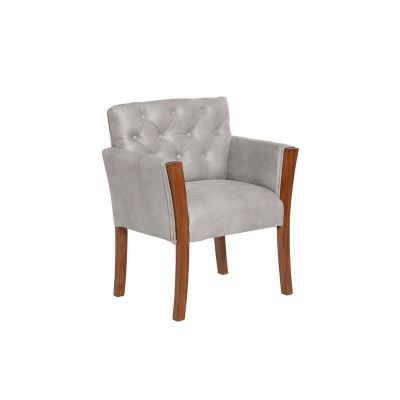 Imagen 2 del producto Sitial Kiel Cuero Kentucky Gris