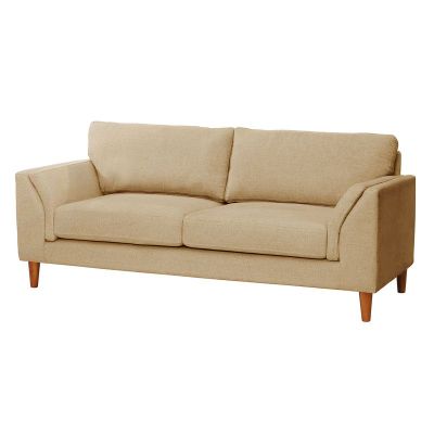 Imagen 2 del producto Sofá Milan 3C Lino Natural Con Asiento de Resortes Pocket