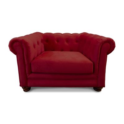 SOFA FLORENCIA 1C TELA VELVET BURDEO