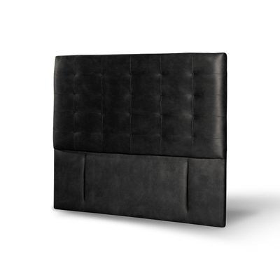 Imagen 2 del producto RESPALDO NAPOLES CUERO NEGRO KING