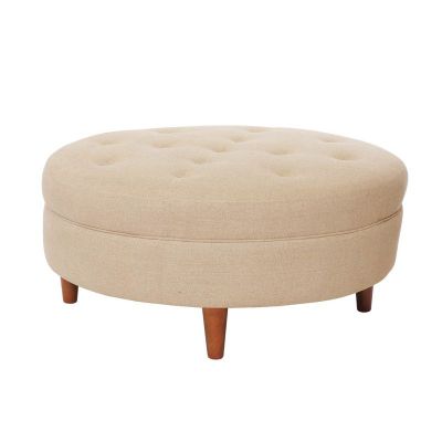 Imagen 1 del producto Pouf Paris Lino Natural