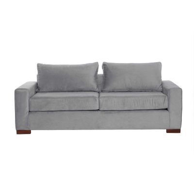 Imagen 2 del producto Sofa Cama Livorno 2Pl Tela Velvet Gris