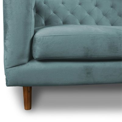 Imagen 2 del producto SOFA BRESCIA 2C TELA VELVET VIVIAN VERDE