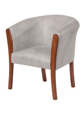 Imagen 2 del producto Sitial Dortmund Cuero Kentucky Gris