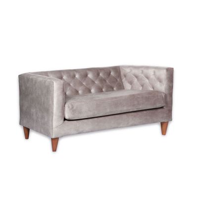 Imagen 2 del producto SOFA BRESCIA 2C CUERO KENTUCKY GRIS