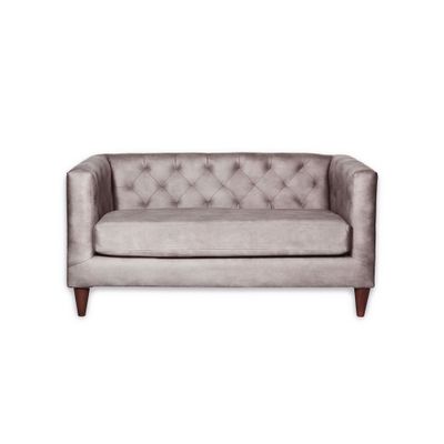 SOFA BRESCIA 2C CUERO KENTUCKY GRIS