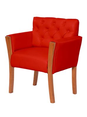 Imagen 2 del producto Sitial Kiel Pu Rojo