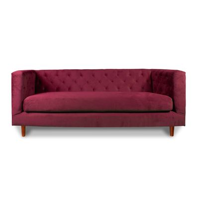 SOFA BRESCIA 3C TELA VELVET VIVIAN BURDEO