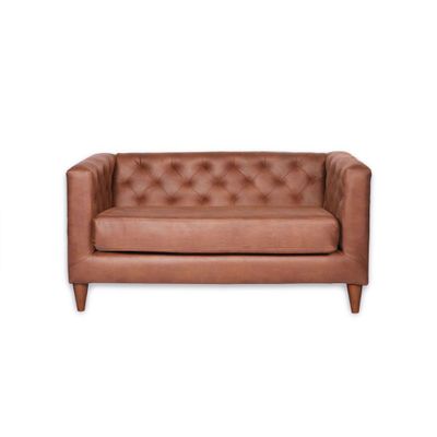 SOFA BRESCIA 2C CUERO KENTUCKY TABACO