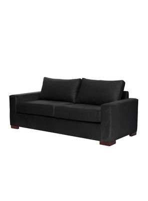 Imagen 2 del producto SOFA LIVORNO 3C TELA VELVET NEGRO