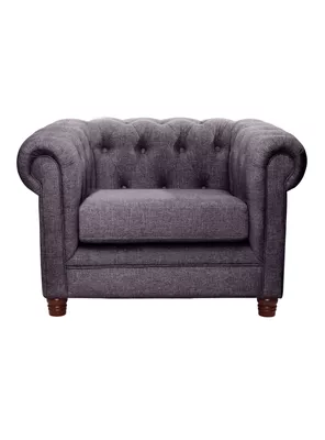 SOFA FLORENCIA 1C LINO GRIS OSCURO