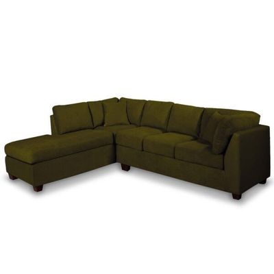 Imagen 2 del producto SECCIONAL PADUA IZQ TELA VELVET VERDE