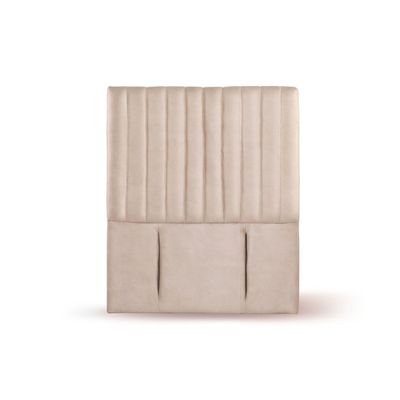 RESPALDO SORRENTO CUERO BEIGE 1 1/2 PZA