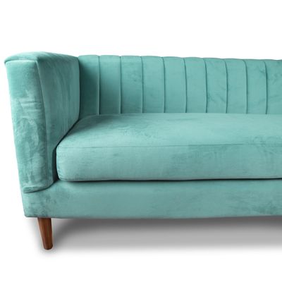 Imagen 2 del producto SOFA SORRENTO 2C TELA VELVET VIVIAN VERDE