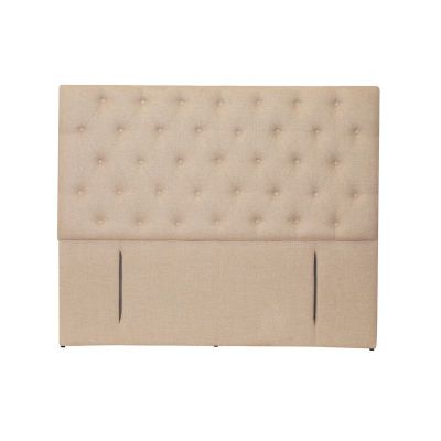 RESPALDO FLORENCIA LINO NATURAL KING