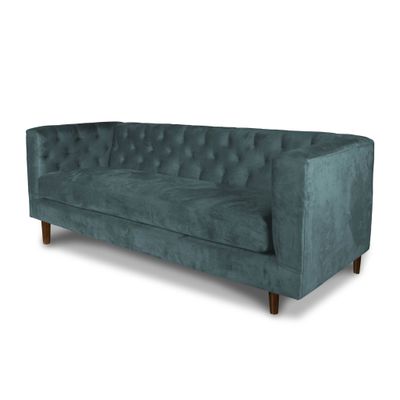 Imagen 2 del producto SOFA BRESCIA 3C TELA VELVET VIVIAN VERDE