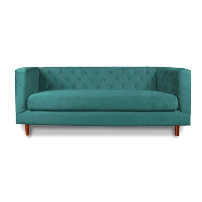 SOFA BRESCIA 3C TELA VELVET VIVIAN VERDE
