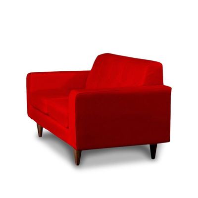 Imagen 2 del producto SOFA SALERNO 3C PU ROJO