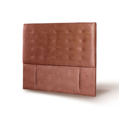 Imagen 2 del producto RESPALDO NAPOLES CUERO TABACO KING