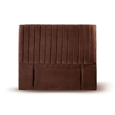 RESPALDO SORRENTO TELA CHOCOLATE 2 PZA